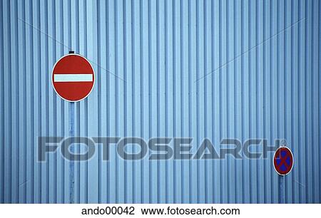 signal, traffic signs, signs, shields, wall, plate, grey View Large Photo Image Stock Image - signal, traffic signs, signs, shields, wall, plate, grey. Fotosearch