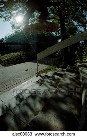 Stock Image - Skateboard, Sport, Skater, Teenager, Style. Fotosearch