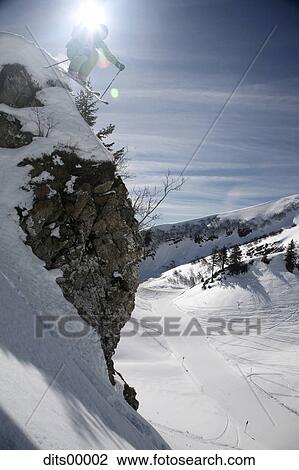 snow, ski, sport, winter, jump, freestyle, courage View Large Photo Image Stock Image - snow, ski, sport, winter, jump, freestyle, courage. Fotosearch