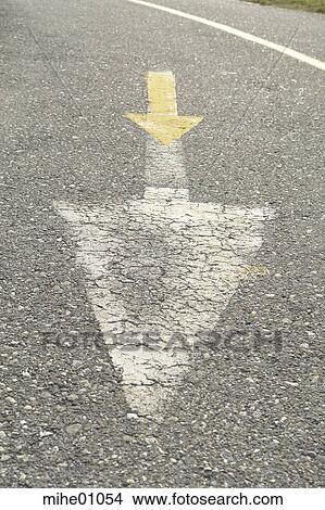 streets, arrowhead, arrow, away, walk, path View Large Photo Image Picture - streets, arrowhead, arrow, away, walk, path. Fotosearch