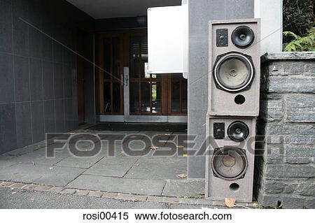 Zurich, city, town, urban, loudspeaker, boxes, music View Large Photo Image Stock Photography - Zurich, city, town, urban, loudspeaker, boxes, music. Fotosearch