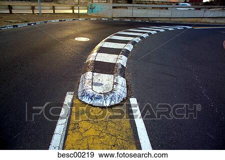 Cape Town, middle of the road, marking, striped, back light, reflex, Africa View Large Photo Image Stock Photo - Cape Town, middle of the road, marking, striped, back light, reflex, Africa. Fotosearch