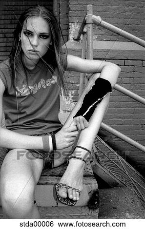girl, woman, portrait, skirt, Rocky, teenager, cool View Large Photo Image Stock Photograph - girl, woman, portrait, skirt, Rocky, teenager, cool. Fotosearch