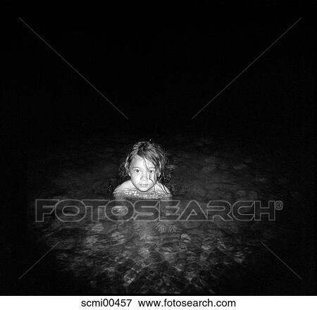 Stock Photo - holidays, vacation, Thailand, child, girl, sea, water. Fotosearch