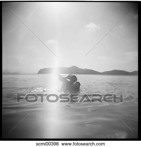 holidays, vacation, Thailand, mother, child, sea, water View Large Photo Image Stock Photo - holidays, vacation, Thailand, mother, child, sea, water. Fotosearch