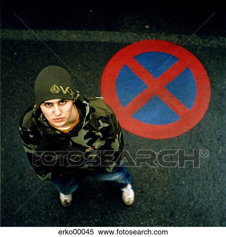 Stock Photography - pattern, portrait, problematic case, problem case, teener, ban. Fotosearch