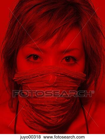 portrait, red, scarf, fashion, vivid, girl View Large Photo Image Stock Photo - portrait, red, scarf, fashion, vivid, girl. Fotosearch