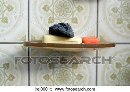 Stock Photography - soap, soap dish, cleaning, wash, cleanliness, cup, bowl. Fotosearch