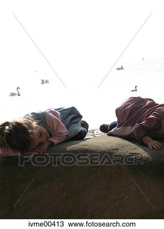 spring tiredness, pause, infant, alameda, lake, children, girl View Large Photo Image Stock Image - spring tiredness, pause, infant, alameda, lake, children, girl. Fotosearch