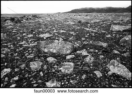 Stock Image - stones, nature, wideness, fog, landscape, scenery, rock. Fotosearch