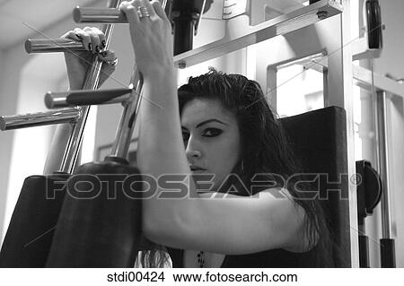 torso, bodybuilding, sport, woman, shop, upper part of the body, arms View Large Photo Image Picture - torso, bodybuilding, sport, woman, shop, upper part of the body, arms. Fotosearch