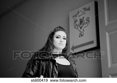 Stock Photo - torso, bodybuilding, sport, woman, shop, upper part of the body, arms. Fotosearch