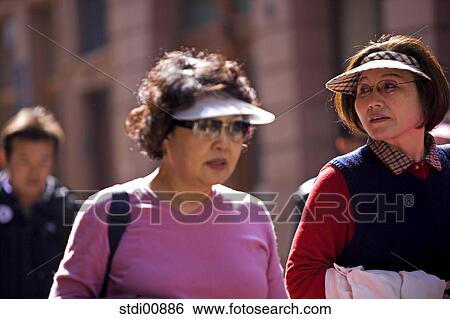 Stock Photograph - travel, duct, tour group, tour guide, circular tour, sightseer, trip. Fotosearch