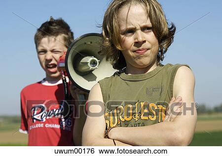upper part of the body, to roar at, exclamation, interjection, years of age, persons, torso View Large Photo Image Stock Photograph - upper part of the body, to roar at, exclamation, interjection, years of age, persons, torso. Fotosearch