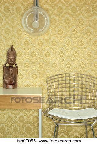 wallpaper, Design, silver, bust, wooden figure, ambiance, antiquated View Large Photo Image Stock Photography - wallpaper, Design, silver, bust, wooden figure, ambiance, antiquated. Fotosearch