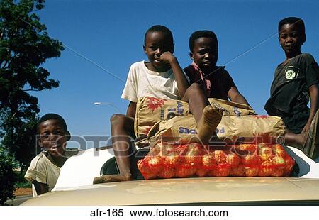 Black Children with Market Produce Soweto S. Africa View Large Photo Image Stock Photography - Black Children with Market Produce Soweto S. Africa. Fotosearch