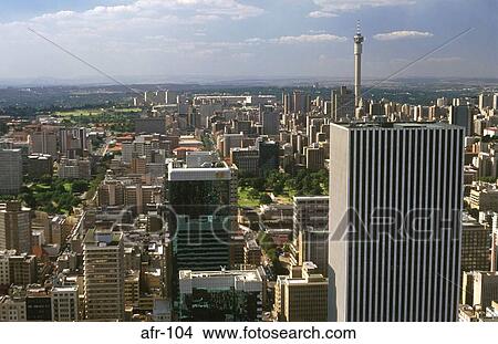 Cityscape of Johannesburg South Africa View Large Photo Image Picture - Cityscape of Johannesburg South Africa. Fotosearch