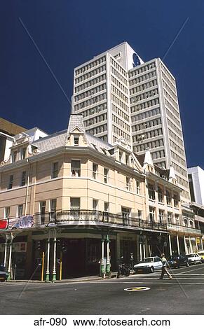 Colonial and Modern Architecture Cape Town S. Africa View Large Photo Image Stock Image - Colonial and Modern Architecture Cape Town S. Africa. Fotosearch