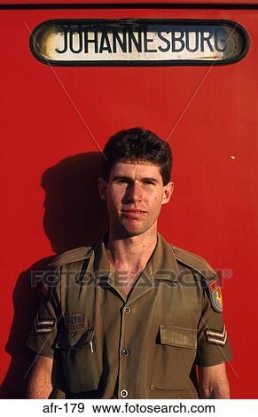 Corporal By Train Destination Board South Africa View Large Photo Image Stock Photo - Corporal By Train Destination Board South Africa. Fotosearch