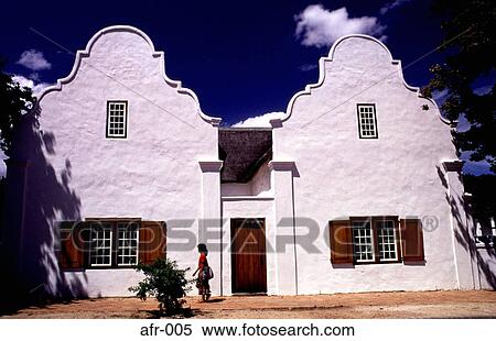 Facade of Dutch Colonial Building South Africa View Large Photo Image Stock Photography - Facade of Dutch Colonial Building South Africa. Fotosearch