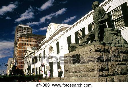 Stock Image - Facade of Museum Cape Town South Africa. Fotosearch