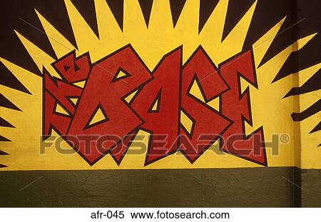 Graffiti Saying 'The Base' View Large Photo Image Stock Photography - Graffiti Saying 'The Base'. Fotosearch