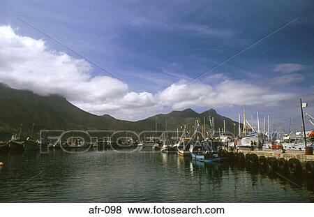 Stock Photo - Mountains Above Hout Bay South Africa. Fotosearch
