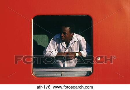 Passenger Looking Out of Train Window South Africa View Large Photo Image Stock Photograph - Passenger Looking Out of Train Window South Africa. Fotosearch