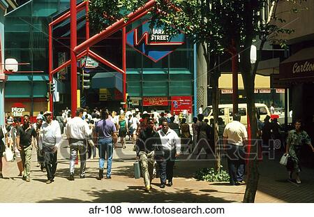 People by Shopping Mall Entrance South Africa View Large Photo Image Stock Photo - People by Shopping Mall Entrance South Africa. Fotosearch