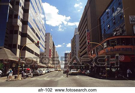 View Down Commissioner Street Johannesburg S. Africa View Large Photo Image Stock Image - View Down Commissioner Street Johannesburg S. Africa. Fotosearch
