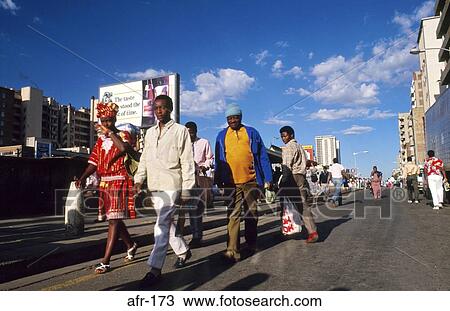 Workers on Street South Africa View Large Photo Image Stock Image - Workers on Street South Africa. Fotosearch