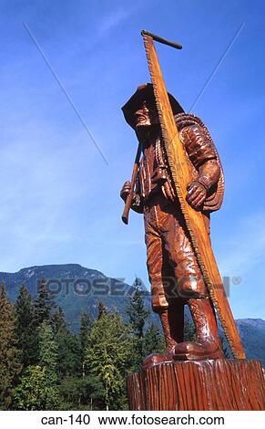 Chainsaw Sculpture of Lumberjack Hope Canada View Large Photo Image Stock Image - Chainsaw Sculpture of Lumberjack Hope Canada. Fotosearch