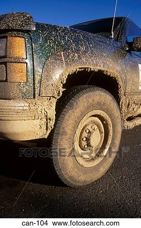 Close Up of Muddy Tire of Off Road Vehicle Canada View Large Photo Image Picture - Close Up of Muddy Tire of Off Road Vehicle Canada. Fotosearch