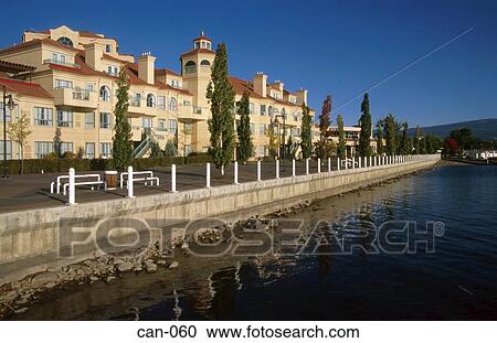 Fashionable Marina Apartments Kelowna Canada View Large Photo Image Stock Image - Fashionable Marina Apartments Kelowna Canada. Fotosearch