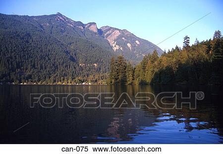Forest and Kawkawa Lake Hope Canada View Large Photo Image Stock Photography - Forest and Kawkawa Lake Hope Canada. Fotosearch