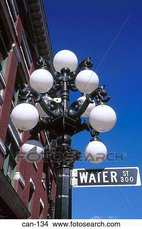 Globular Street Lamp Design Vancouver Canada View Large Photo Image Picture - Globular Street Lamp Design Vancouver Canada. Fotosearch