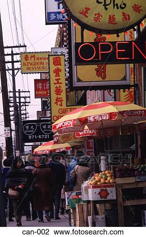 Shops In Chinatown Toronto Canada View Large Photo Image Stock Image - Shops In Chinatown Toronto Canada. Fotosearch
