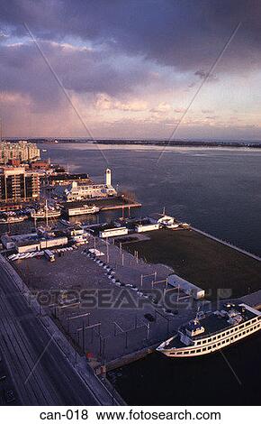 View over Harbour with Storm Clouds Toronto Canada View Large Photo Image Stock Photo - View over Harbour with Storm Clouds Toronto Canada. Fotosearch