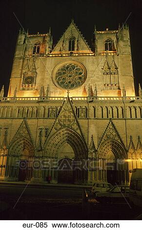 Cathedral Lyon France View Large Photo Image Stock Photography - Cathedral Lyon France. Fotosearch