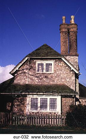 Stock Image - Cottage England UK. Fotosearch