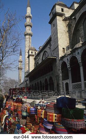 Picture - Hats Istanbul Turkey. Fotosearch