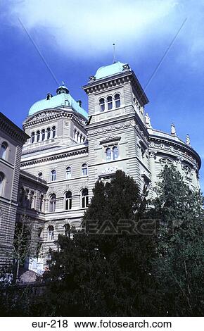 Stock Photo - Houses of Parliament Bern Switzerland. Fotosearch