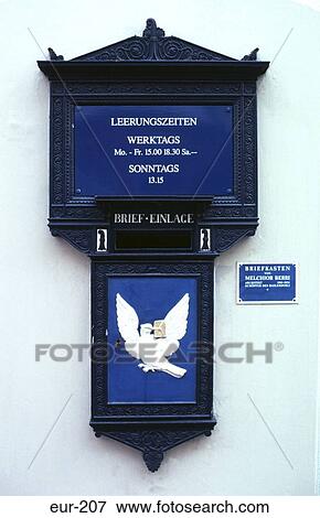 Ornate Letterbox Basel Switzerland View Large Photo Image Stock Photo - Ornate Letterbox Basel Switzerland. Fotosearch