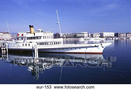 Paddle Steamer Moored Alongside Jardin Anglais View Large Photo Image Stock Image - Paddle Steamer Moored Alongside Jardin Anglais. Fotosearch