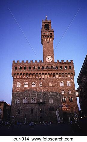 Palazzo Vecchio Florence Italy View Large Photo Image Picture - Palazzo Vecchio Florence Italy. Fotosearch