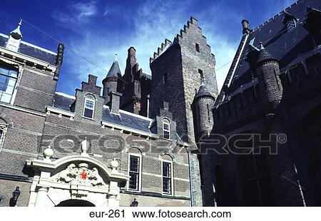 Stock Image - Parliament Buildings The Hague Netherlands. Fotosearch