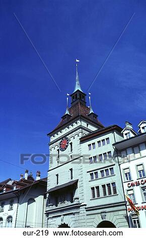 Stock Photo - Prison Tower Spital Gasse Bern Switzerland. Fotosearch