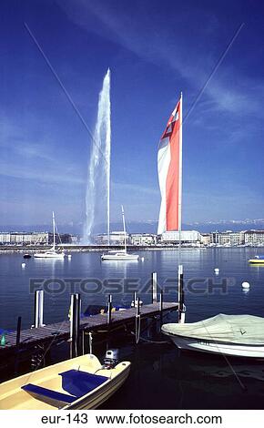 Quai Gustave-ador Lake Geneva View Large Photo Image Stock Image - Quai Gustave-ador Lake Geneva. Fotosearch
