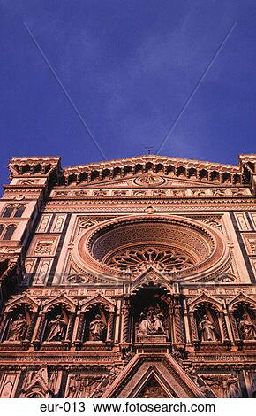 Rose Window Duomo Florence Italy View Large Photo Image Stock Image - Rose Window Duomo Florence Italy. Fotosearch