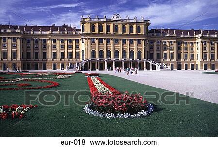 Schonbrunn Palace Vienna Austria View Large Photo Image Stock Photo - Schonbrunn Palace Vienna Austria. Fotosearch